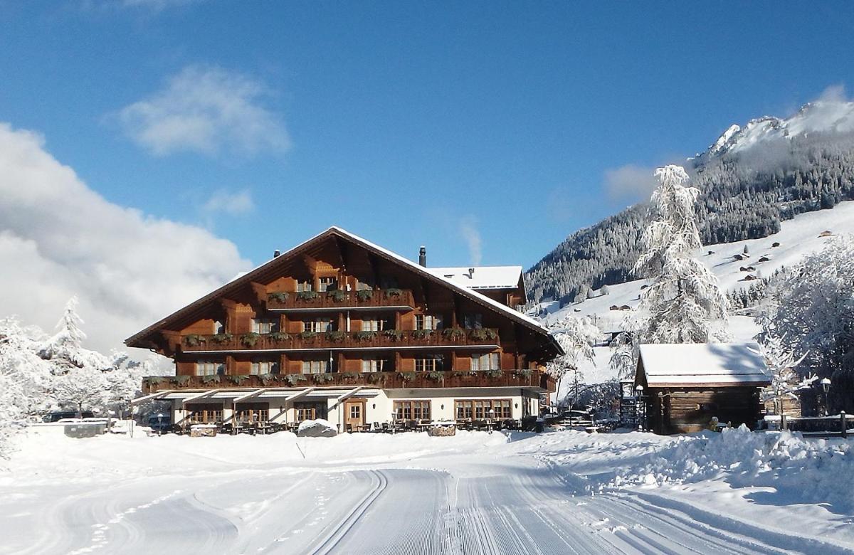 Hotel Alpenland Гштад Экстерьер фото
